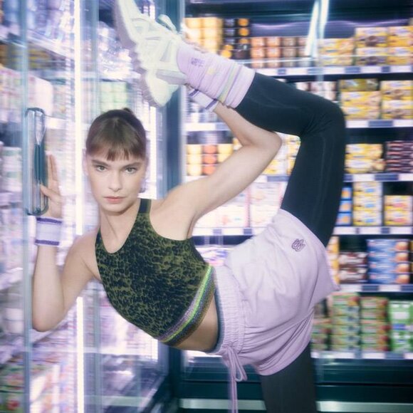 99% NEW MAJE SPORTY SHORTS, SIZE S AND SOCKS - Picture 4 of 9